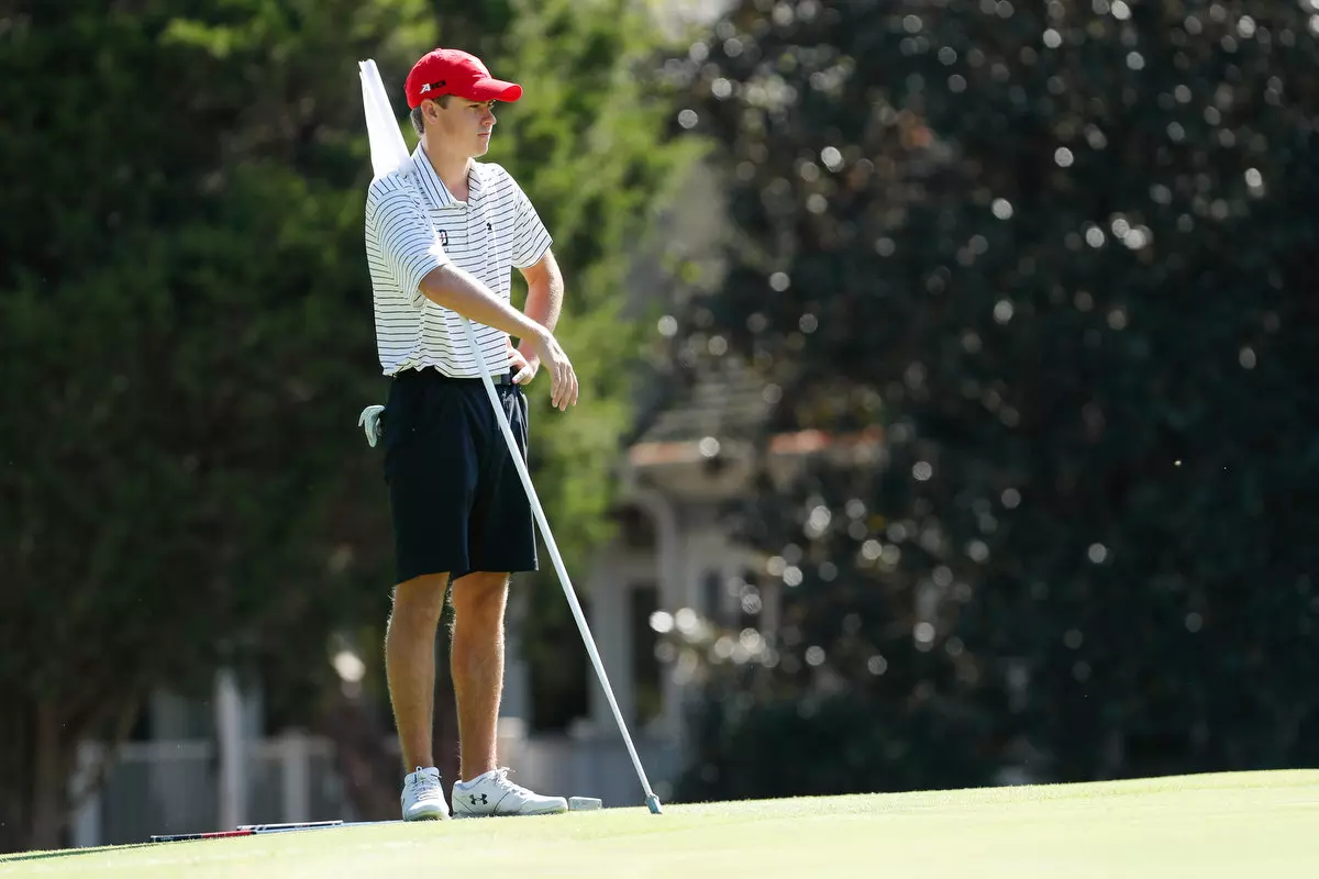 Teams participate in the 2019 River Run Collegiate men's golf tournament at River Run Country Club on Monday, September 23, 2019 in Davidson, North Carolina.