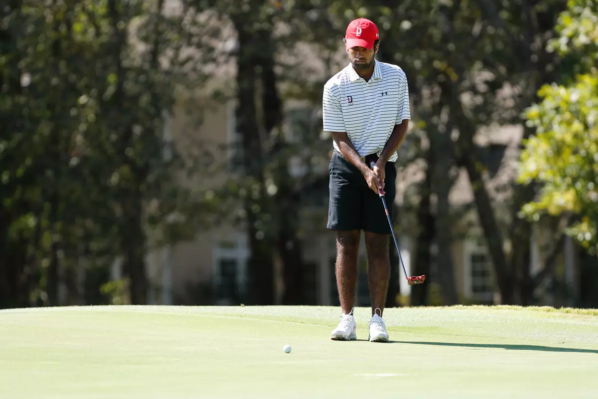 Teams participate in the 2019 River Run Collegiate men's golf tournament at River Run Country Club on Monday, September 23, 2019 in Davidson, North Carolina.