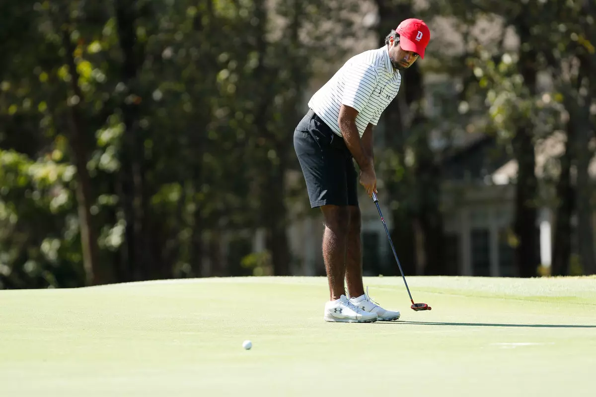 Teams participate in the 2019 River Run Collegiate men's golf tournament at River Run Country Club on Monday, September 23, 2019 in Davidson, North Carolina.