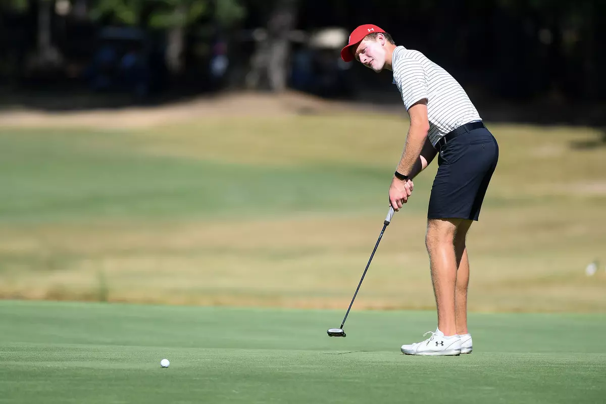 Teams participate in the 2019 River Run Collegiate men's golf tournament at River Run Country Club on Monday, September 23, 2019 in Davidson, North Carolina.