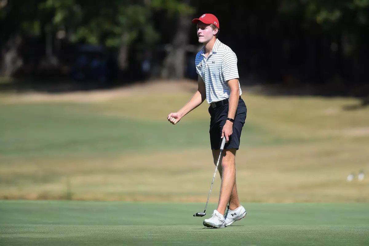 Teams participate in the 2019 River Run Collegiate men's golf tournament at River Run Country Club on Monday, September 23, 2019 in Davidson, North Carolina.