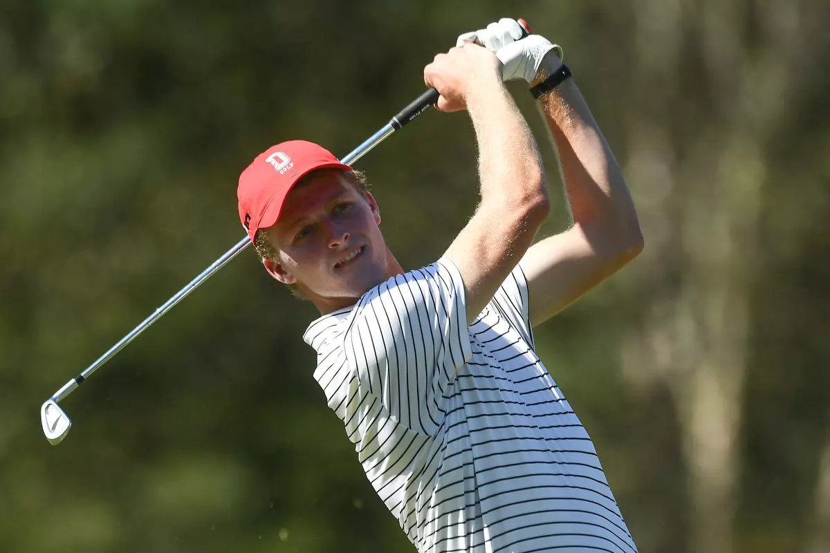 Teams participate in the 2019 River Run Collegiate men's golf tournament at River Run Country Club on Monday, September 23, 2019 in Davidson, North Carolina.