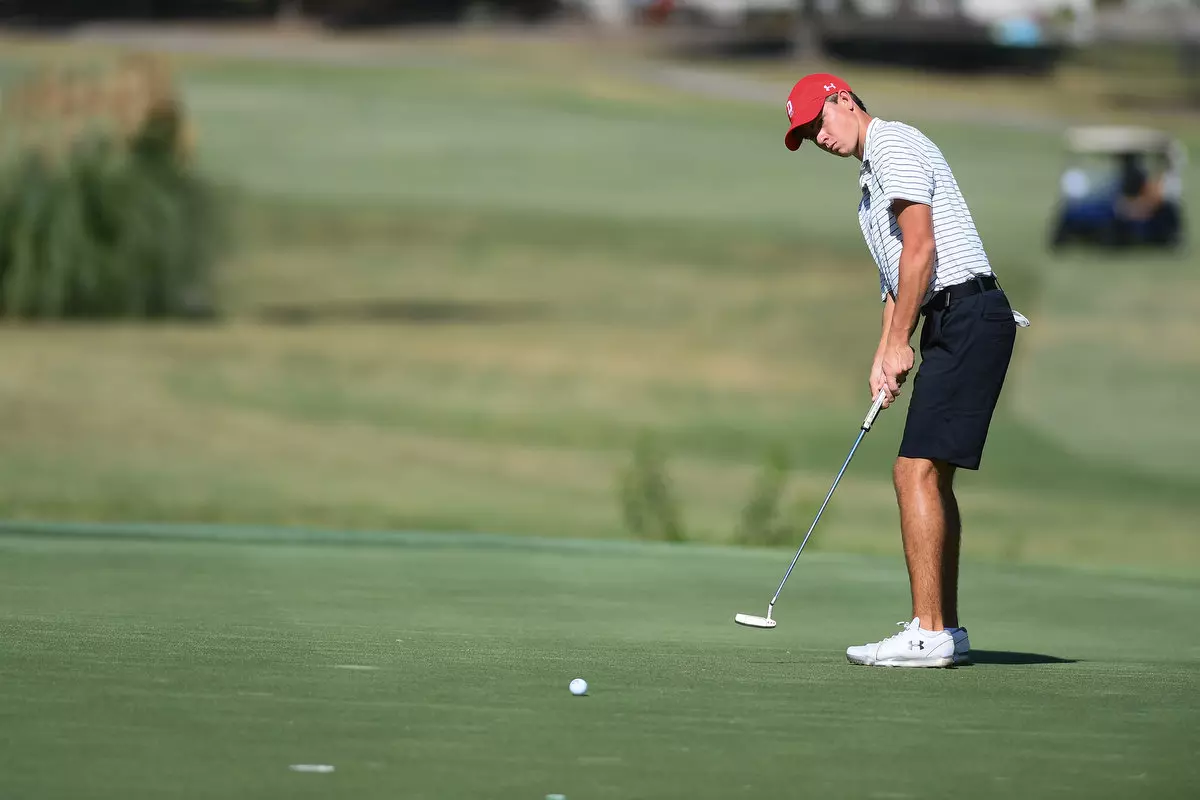 Teams participate in the 2019 River Run Collegiate men's golf tournament at River Run Country Club on Monday, September 23, 2019 in Davidson, North Carolina.