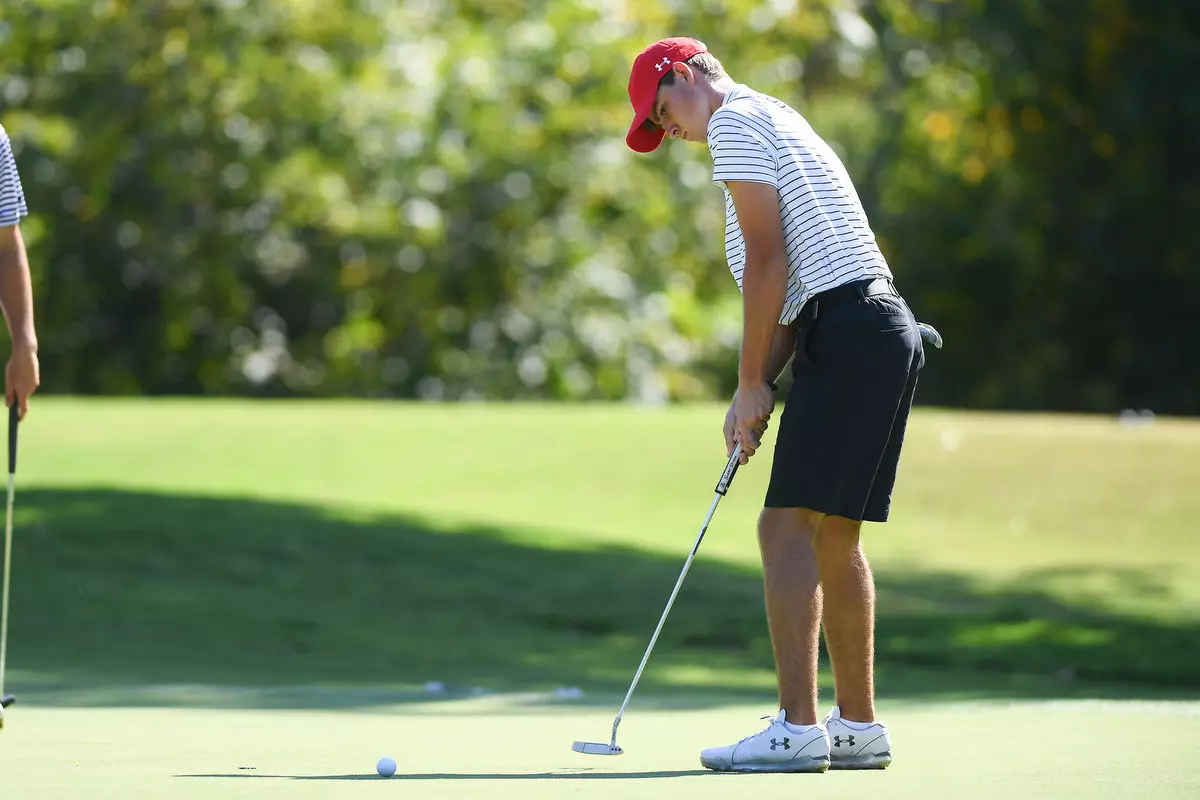 Teams participate in the 2019 River Run Collegiate men's golf tournament at River Run Country Club on Monday, September 23, 2019 in Davidson, North Carolina.
