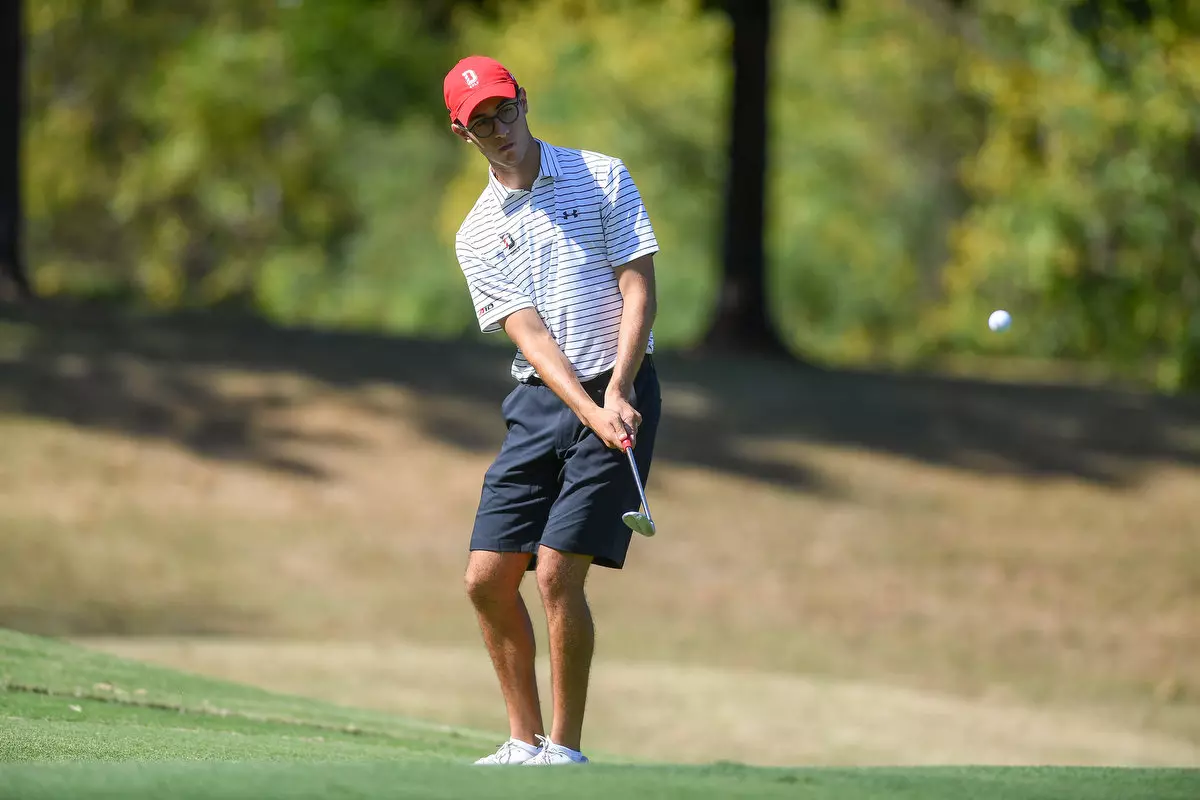 Teams participate in the 2019 River Run Collegiate men's golf tournament at River Run Country Club on Monday, September 23, 2019 in Davidson, North Carolina.