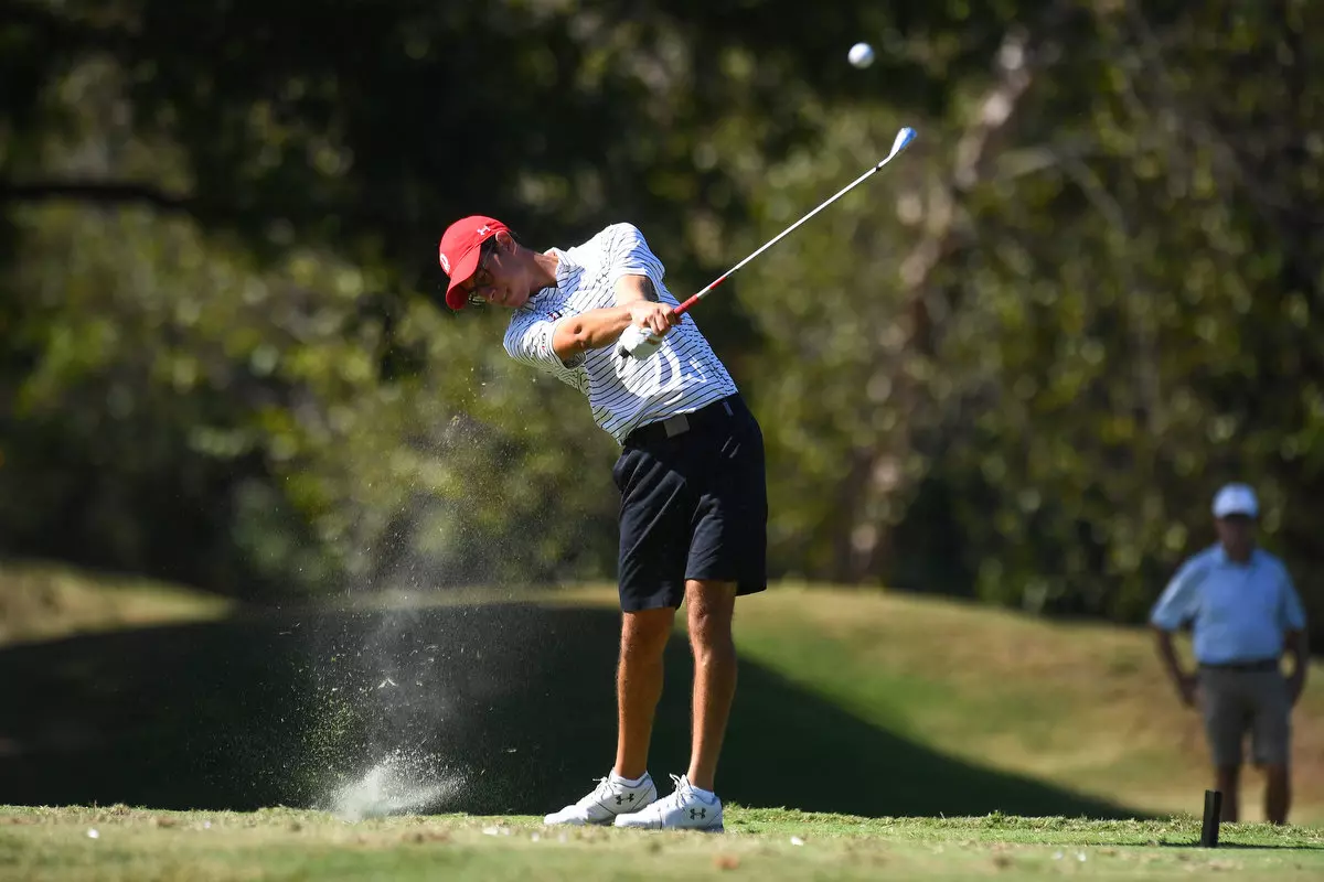 Teams participate in the 2019 River Run Collegiate men's golf tournament at River Run Country Club on Monday, September 23, 2019 in Davidson, North Carolina.