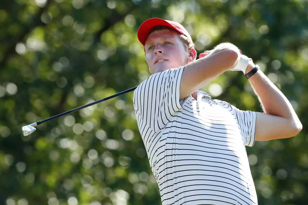 Teams participate in the 2019 River Run Collegiate men's golf tournament at River Run Country Club on Monday, September 23, 2019 in Davidson, North Carolina.