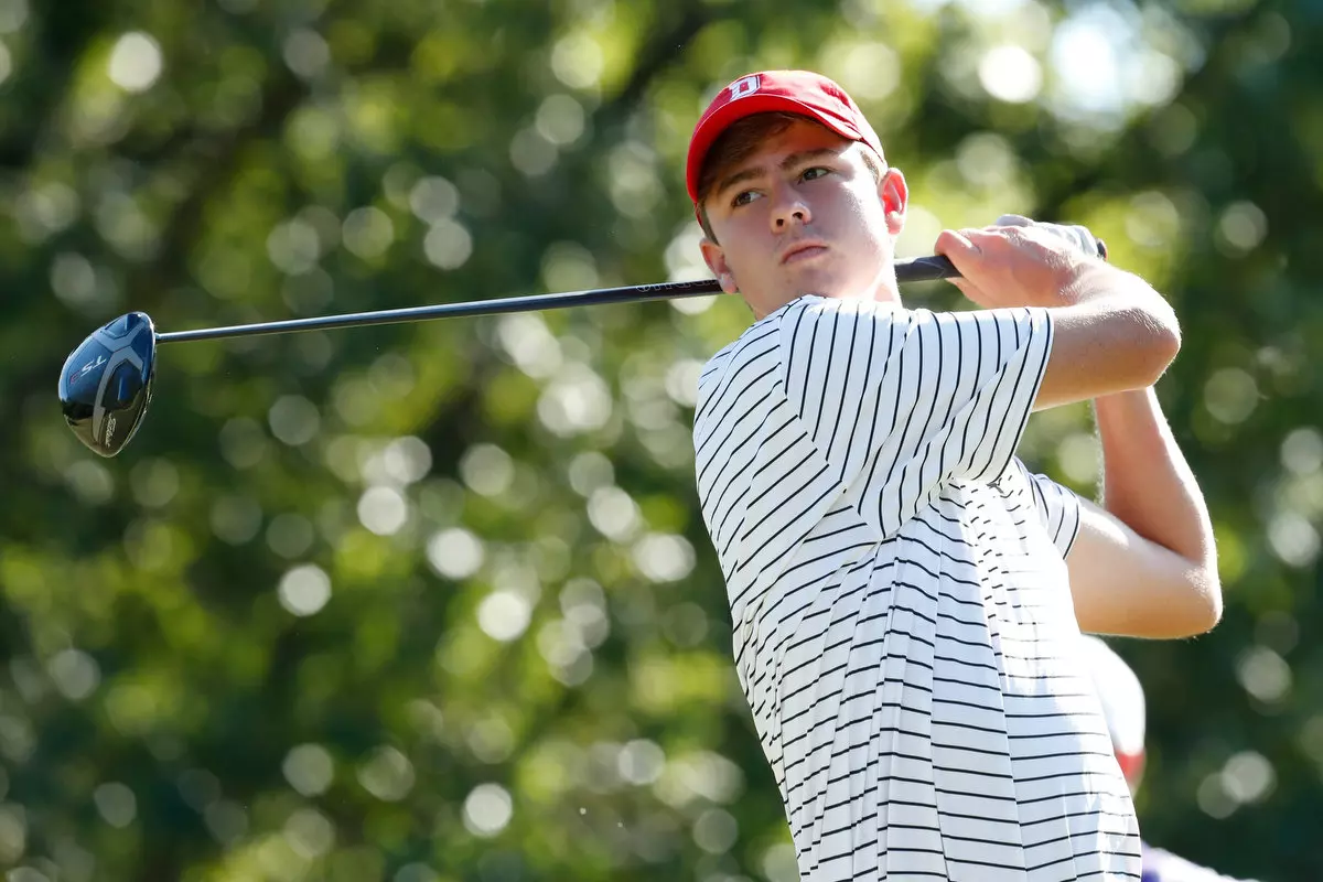 Teams participate in the 2019 River Run Collegiate men's golf tournament at River Run Country Club on Monday, September 23, 2019 in Davidson, North Carolina.