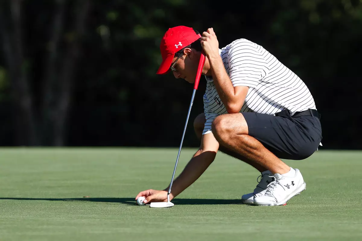 Teams participate in the 2019 River Run Collegiate men's golf tournament at River Run Country Club on Monday, September 23, 2019 in Davidson, North Carolina.