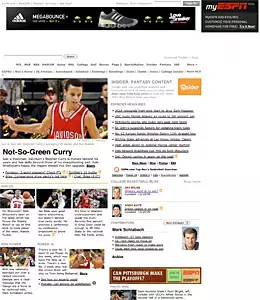 Davidson and Curry Make ESPN.com Headlines Image