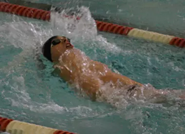 With Pair of Titles, Frantz Named CCSA Men's Swimmer of the Week Image