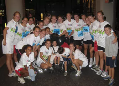 Wildcat Lacrosse Takes Part in Race For The Cure Image