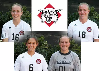 Four Davidson Players Honored With Nod to All-SoCon W. Soccer Teams Image