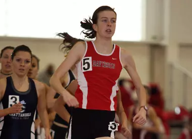 Burns Named SoCon Indoor Track Performer of the Week, SoCon Student-Athlete of the Week Image