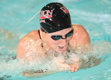 Martin Bests 50 Free Record in Wildcats' Win over Wingate Image