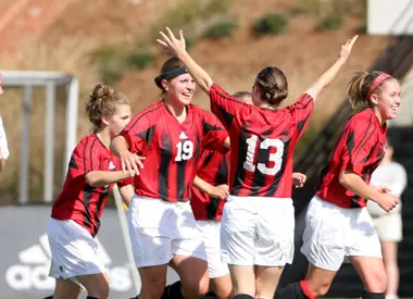 Davidson and Nationally Ranked Clemson Battle in Women's Soccer Exhibition Image