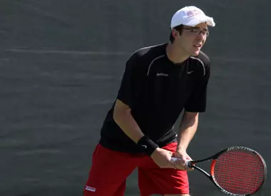 Five Straight at Home, M. Tennis Takes 6-1 Decision vs. South Carolina State Image