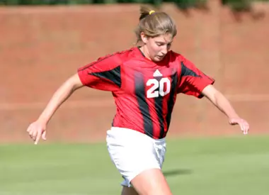 Conner Kicks in OT Game-Winner for Women's Soccer Image