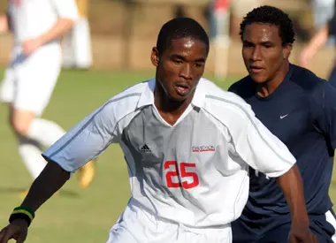 Men's Soccer Blanks Marshall For Season's First Win, 2-0 Image