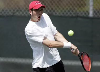 Wildcat M. Tennis Back On Winning Track, Pick Up 5-2 Victory Over GWU Image