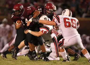 The 'Cats defense was tough at Lenoir-Rhyne.