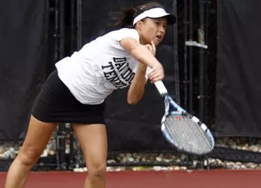 Davidson Nets Sixth Win, Defeats Case Western Reserve in W. Tennis Image