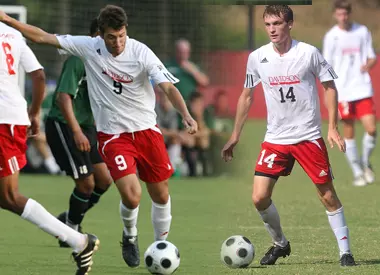Charlie Reiter (L) and Alex Caskey (R)