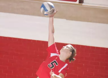 Furman Survives in Five Sets to Remain Undefeated in SoCon Image