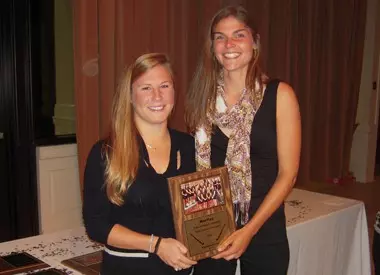 Jennie Mostellar and Clare Perry