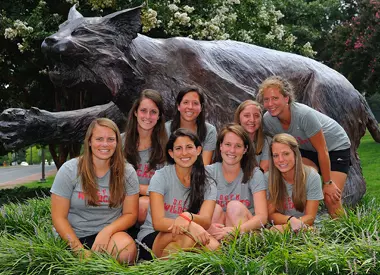 A large class of eight seniors leads the 2011 Davidson field hockey team