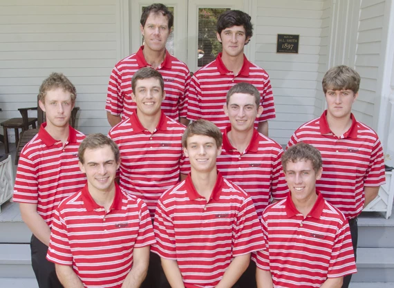 2011-12 Davidson Golf Team