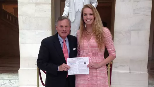 Giegerich Honored in Washington, D.C. Image