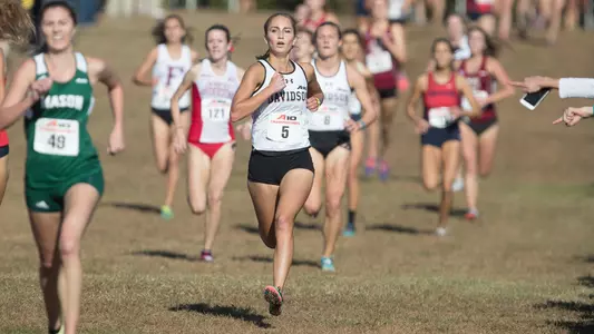 Photo of Maddie Hunter at the 2016 A-10 Cross Country Championship