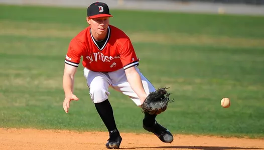 Davidson Falls at Dayton in Doubleheader Image
