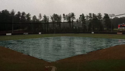 Rain at Wilson Field