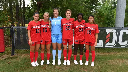 davidson women's soccer seniors