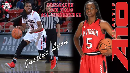 Justine Lyon named A-10 Preseason All-Conference Third Team