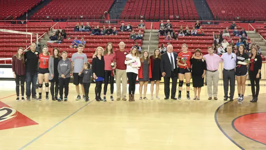 Volleyball Senior day 2017