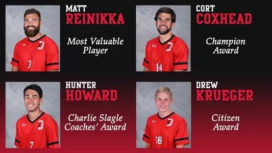Photo of Men's Soccer Award Recipient