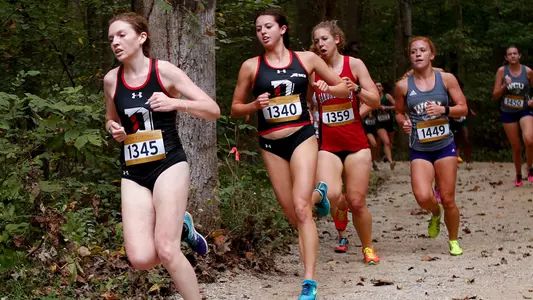 Photo of Grace Falken and Audrey Grammel at the Queen City Invite