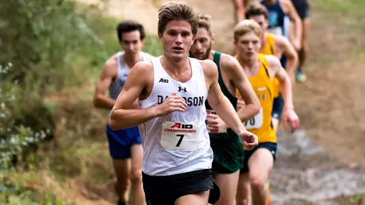 Photo of Alex Hazan at the A-10 Championship