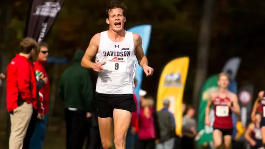 Photo of Ramsay Ritchie at the A-10 Cross Country Championship
