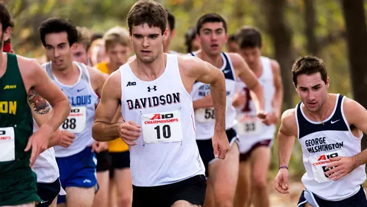 Photo of Ian Robertson at the A-10 Championship