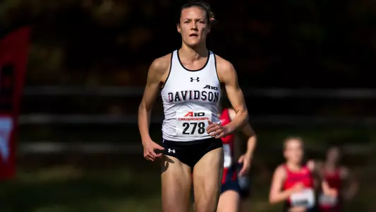 Photo of Sarah Sears at the A-10 Championship