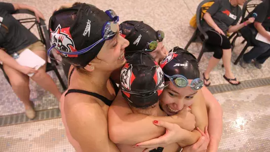 400 medley, A10s 2017, Durham, Williams, Clancy, Lankiewicz