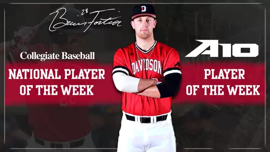 Fortier, National Player of the Week