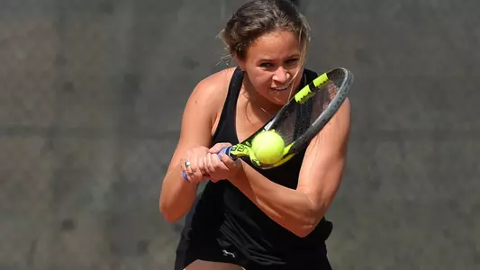 Ava Todd Davidson womens' tennis action photo