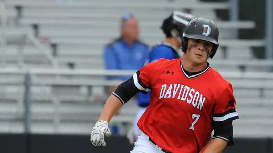 Justin Lebek vs. SLU, 2017 Action photo