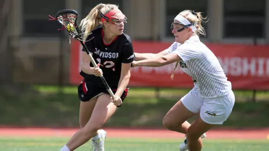 Annie Brockett lacrosse action photo