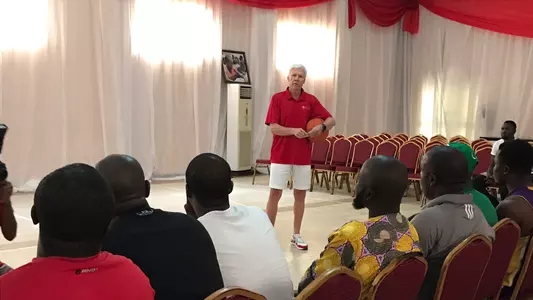 Bob McKillop in Nigeria